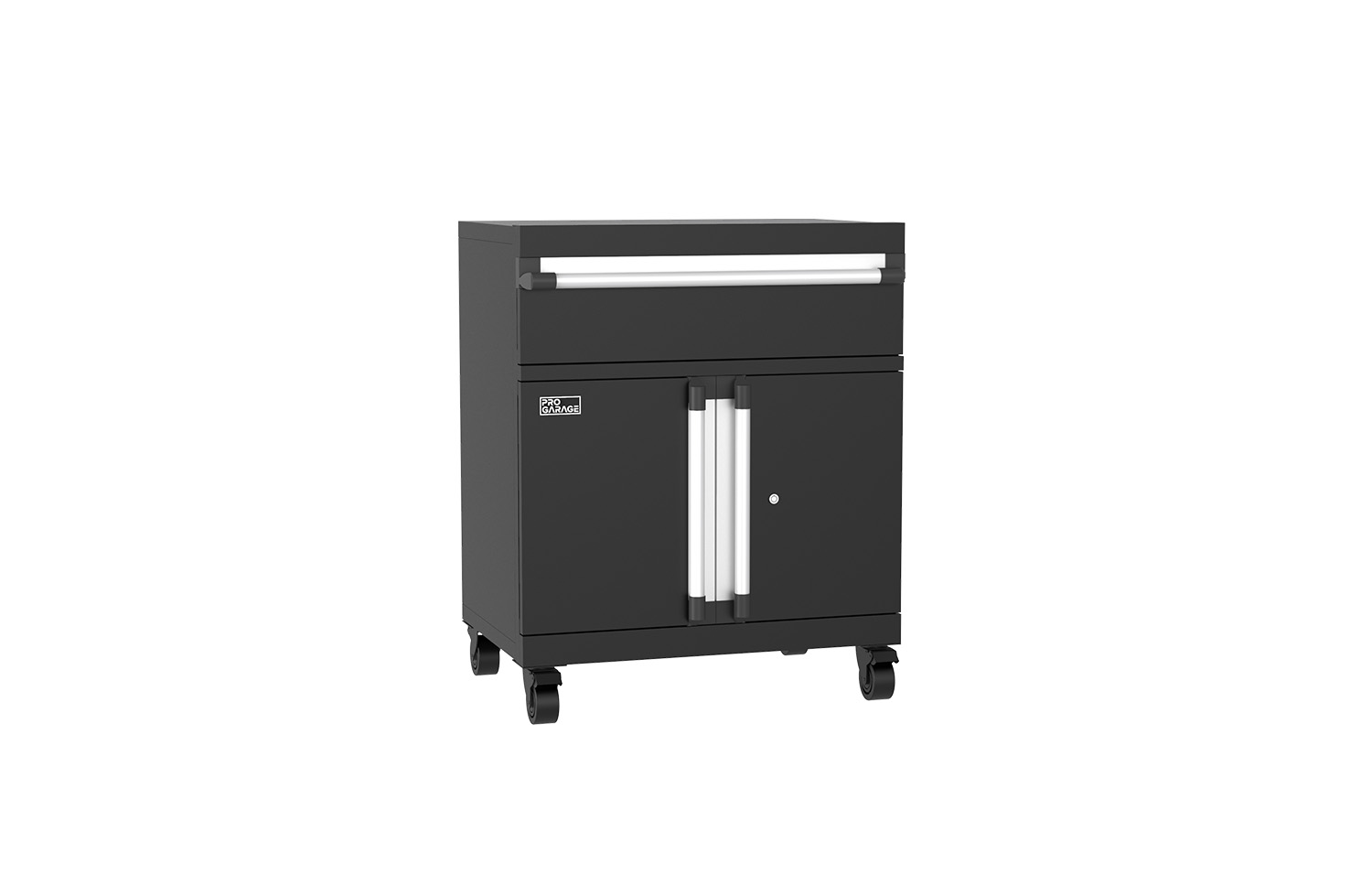PROG 1DRW/2DR BASE CAB,MTL,BLK