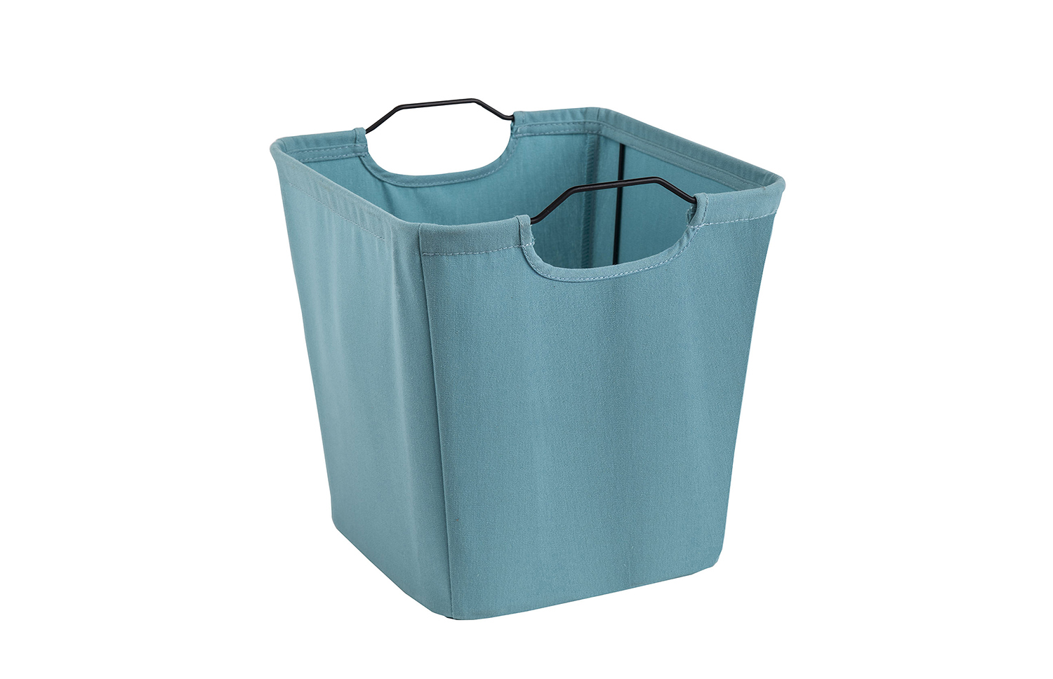BIN WIRE FRM/AQUA/POLYCOTTON