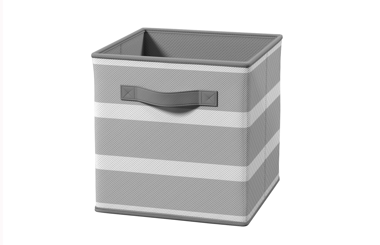 FAB DRWR GRAY STRIPE PRINT