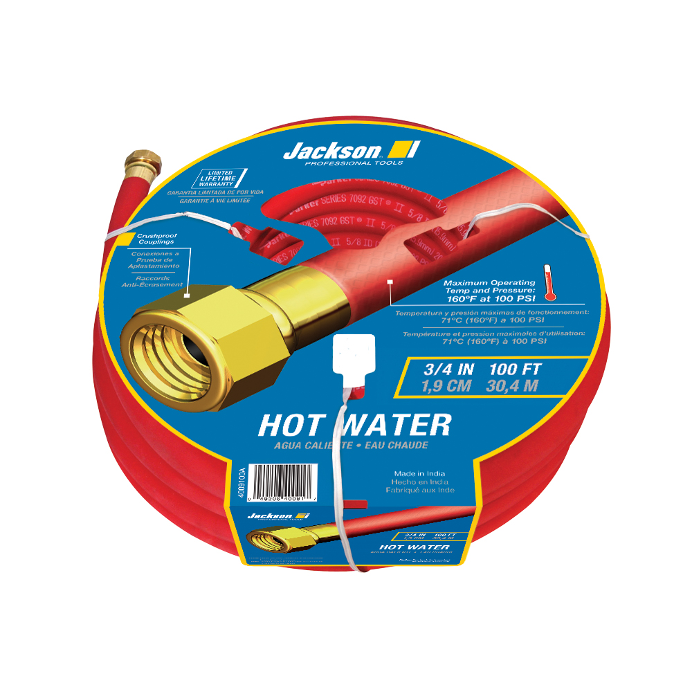 HOSE34INX100FTCDRED RUBBERCRUS