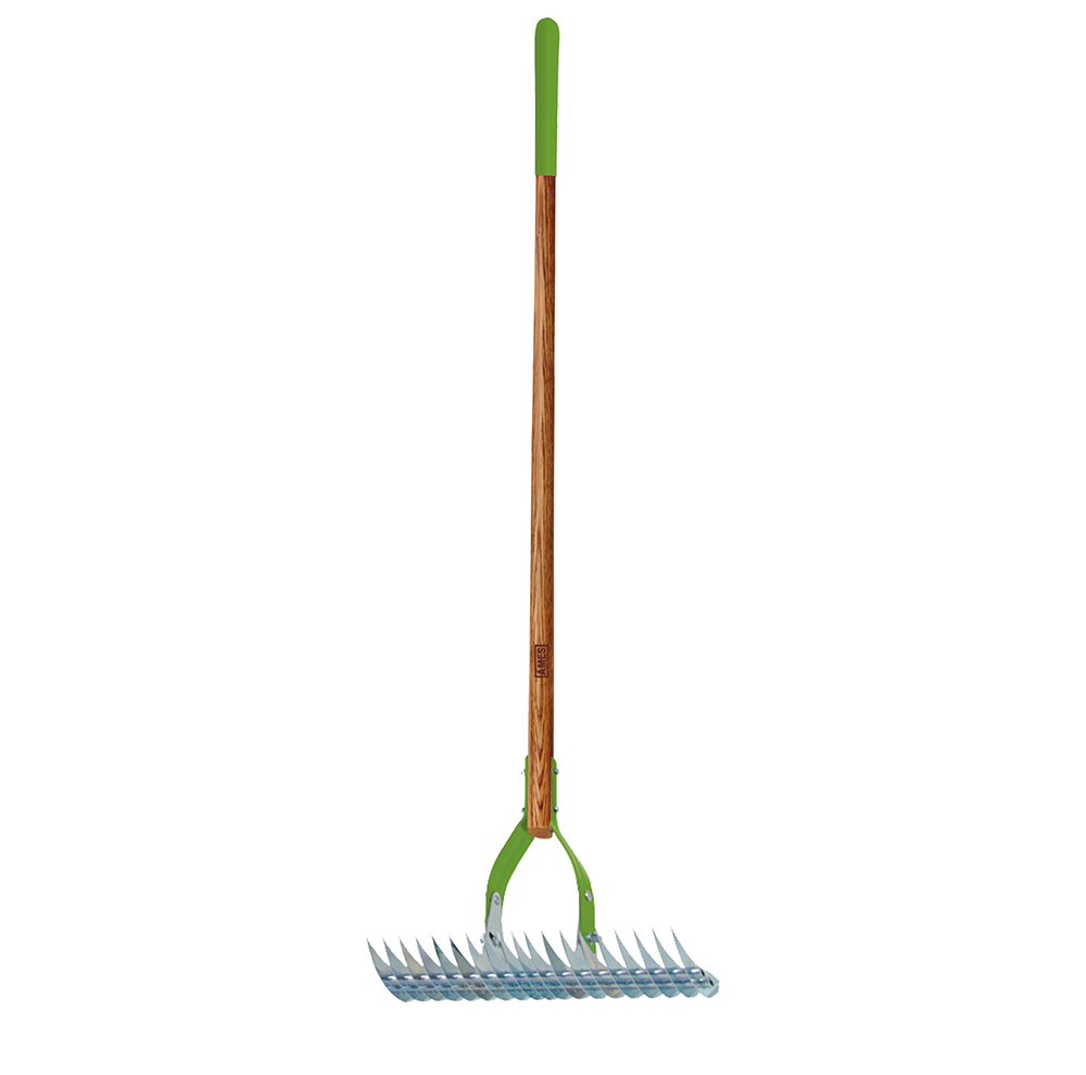 AMES THATCHING RAKE W WOOD HAN
