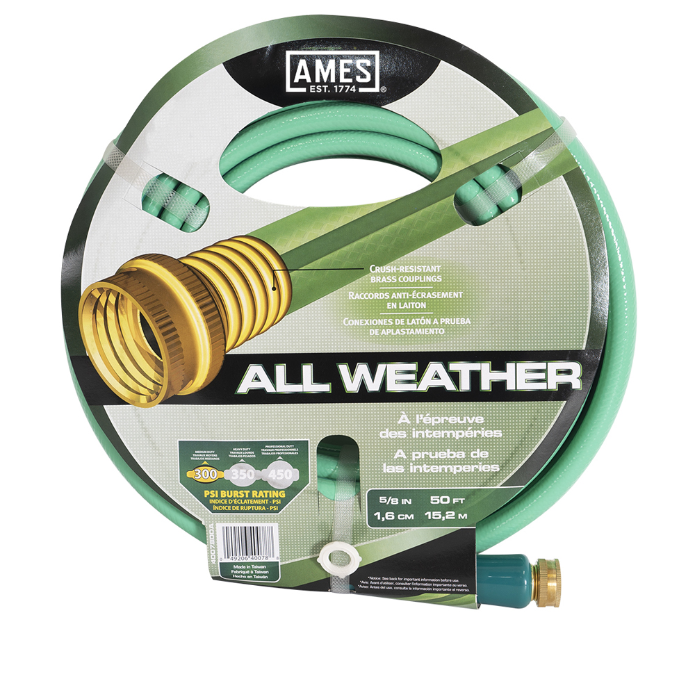 HOSE58X50MDGRNBLUDK GRN CLRBRS