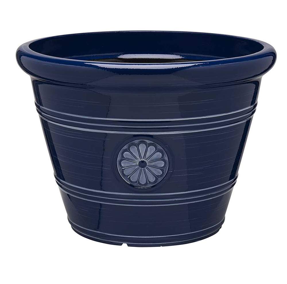 12IN CERAMIX MODESTO PLANTER N