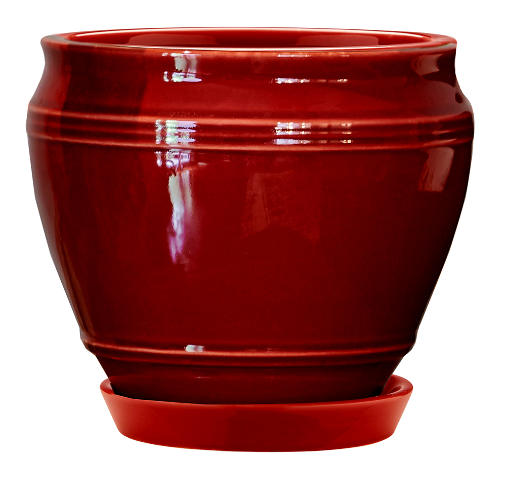 PLANTER 12IN CERAMIC COLLINS O