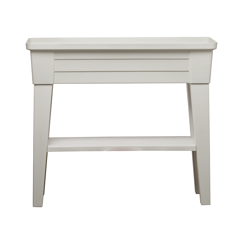 PLANTER RAISED BED 36IN WHITE