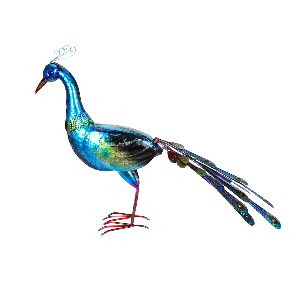 PEACOCK METAL LAWN DECOR 3 PC