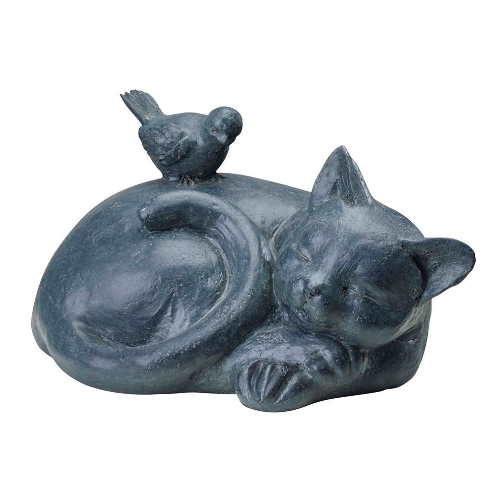 STATUARY CAT MGO 14IN