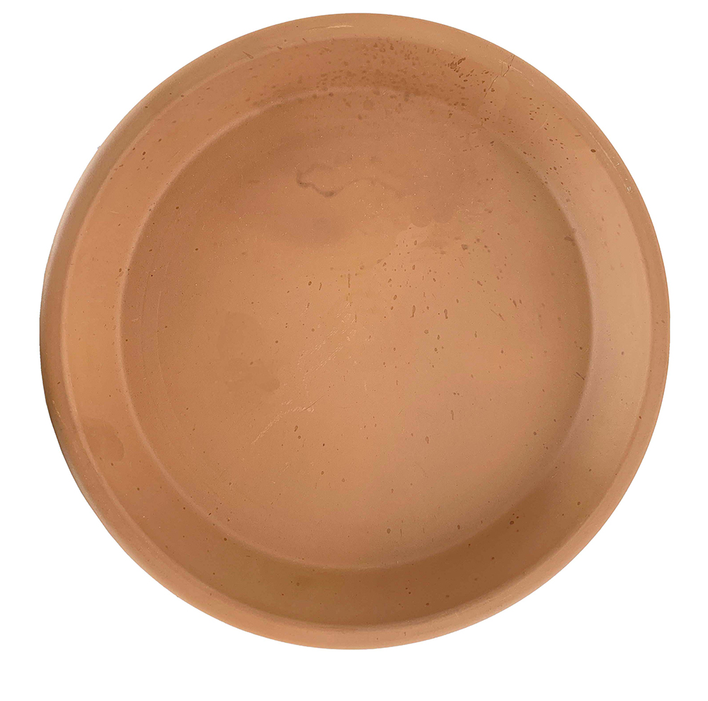 16IN CLAY SAUCER