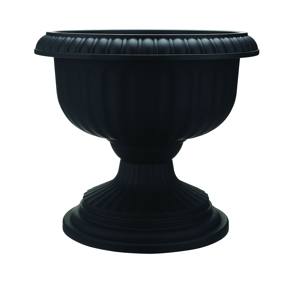 18 IN GRECIAN URN BLACK