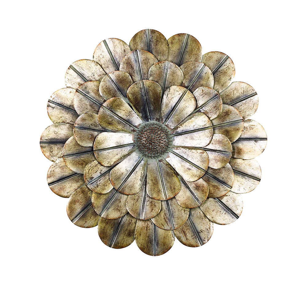 WALL ART DECORFLOWER23INCOPPER